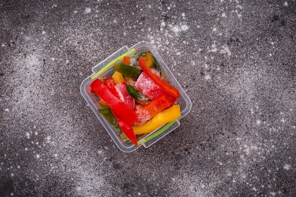 Vegetables In The Freezer