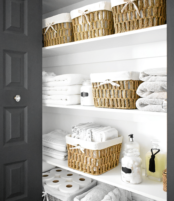 The Secrets to a Perfectly Organized Linen Closet