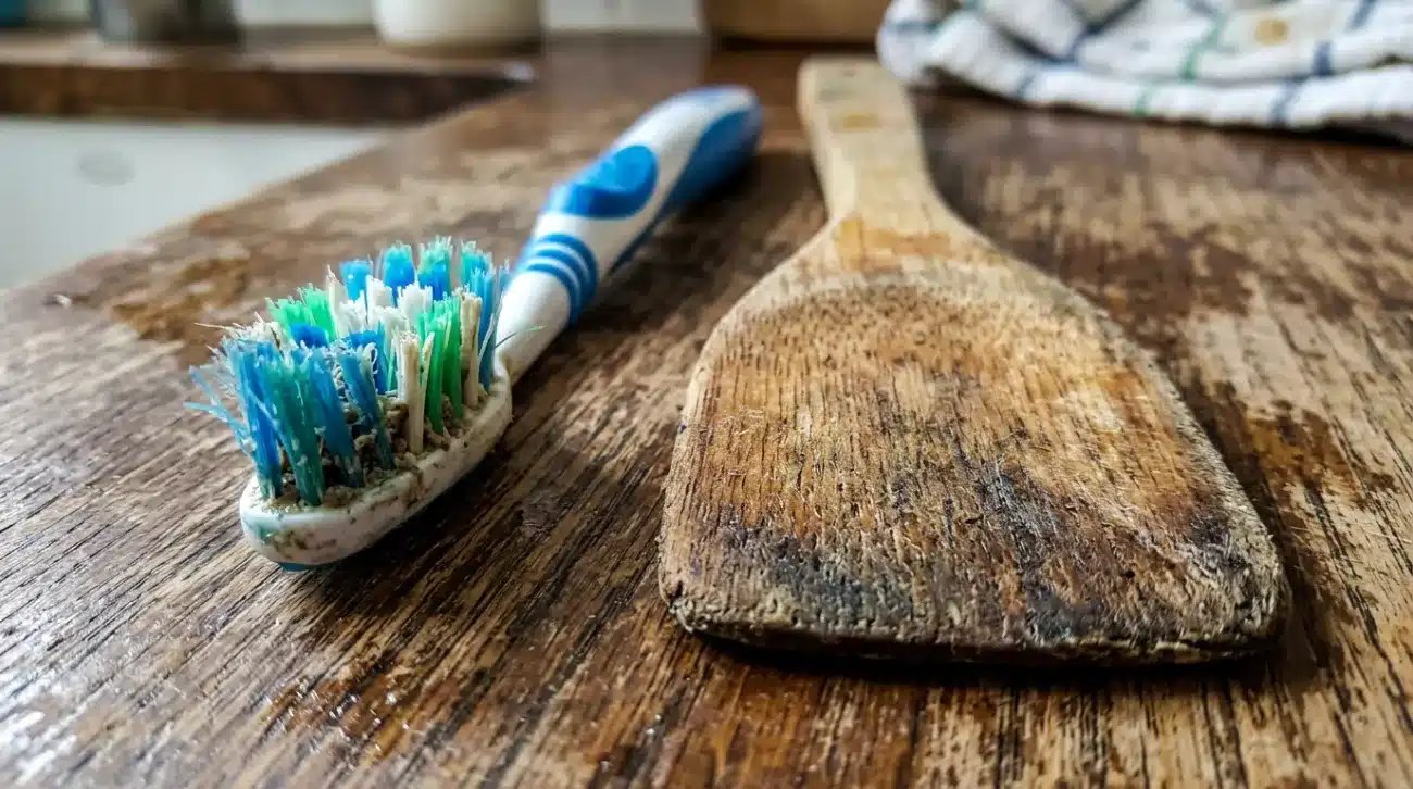 Toothbrushes and Kitchen Tools Harbor Bacteria Over Time
